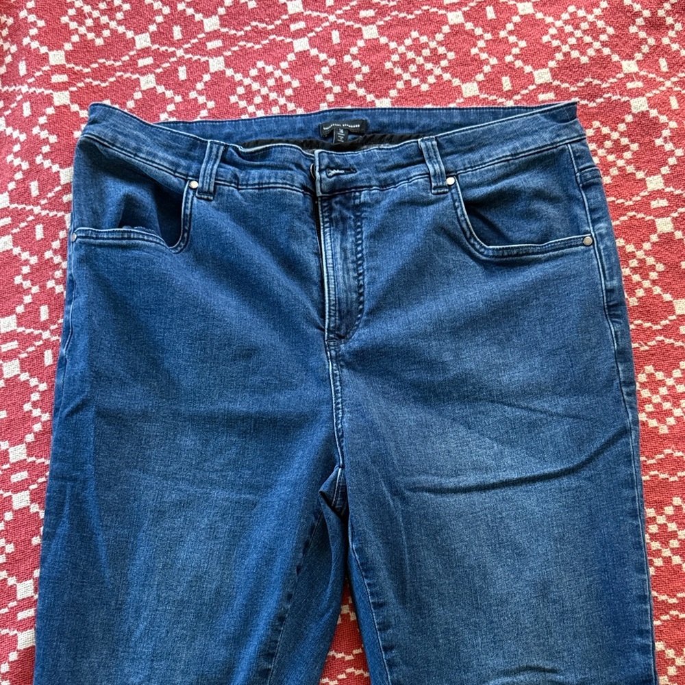 Seine High Rise Skinny Jeans 30 Inch - True Blue - 16 / True Blue
